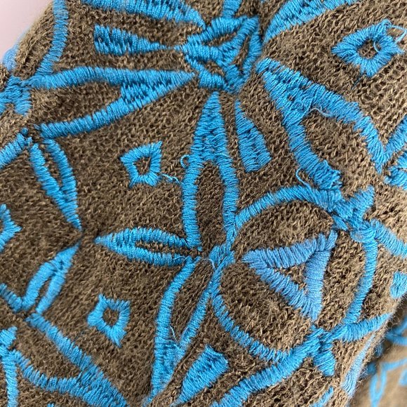 BIYA JOHNNY WAS Embroidered Wrap Duster - Picture 13 of 16